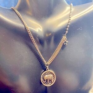 🆕925 silver Elephant Charm necklace